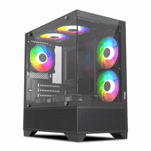Thùng máy Case Magic Mix Tower Air - Đen | Aio 240, hồ cá