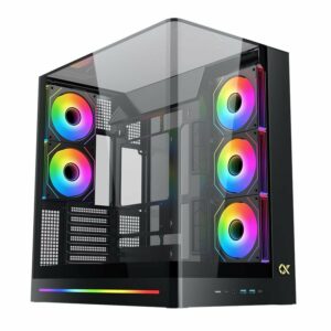 Thùng máy Xigmatek Pano II ATX (Không Kèm Fan) - Đen