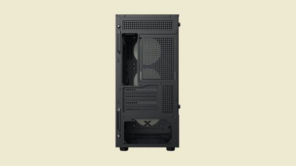 Thùng máy Case Xigmatek MYX 3F - Black được trang bị các cổng kết nối cơ bản ở mặt trước