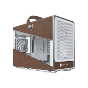 Thùng máy Montech Heritage Pro (Mini PC) | Trắng, kèm sẵn 4 fan