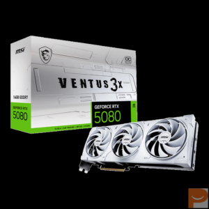 Card màn hình MSI RTX 5080 16G VENTUS 3X OC WHITE