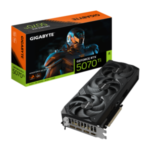 Card màn hình NVIDIA GeForce RTX 5070 Ti Gigabyte WINDFORCE OC SFF OC | 16GB GDDR7, 8960 CUDA, 750W