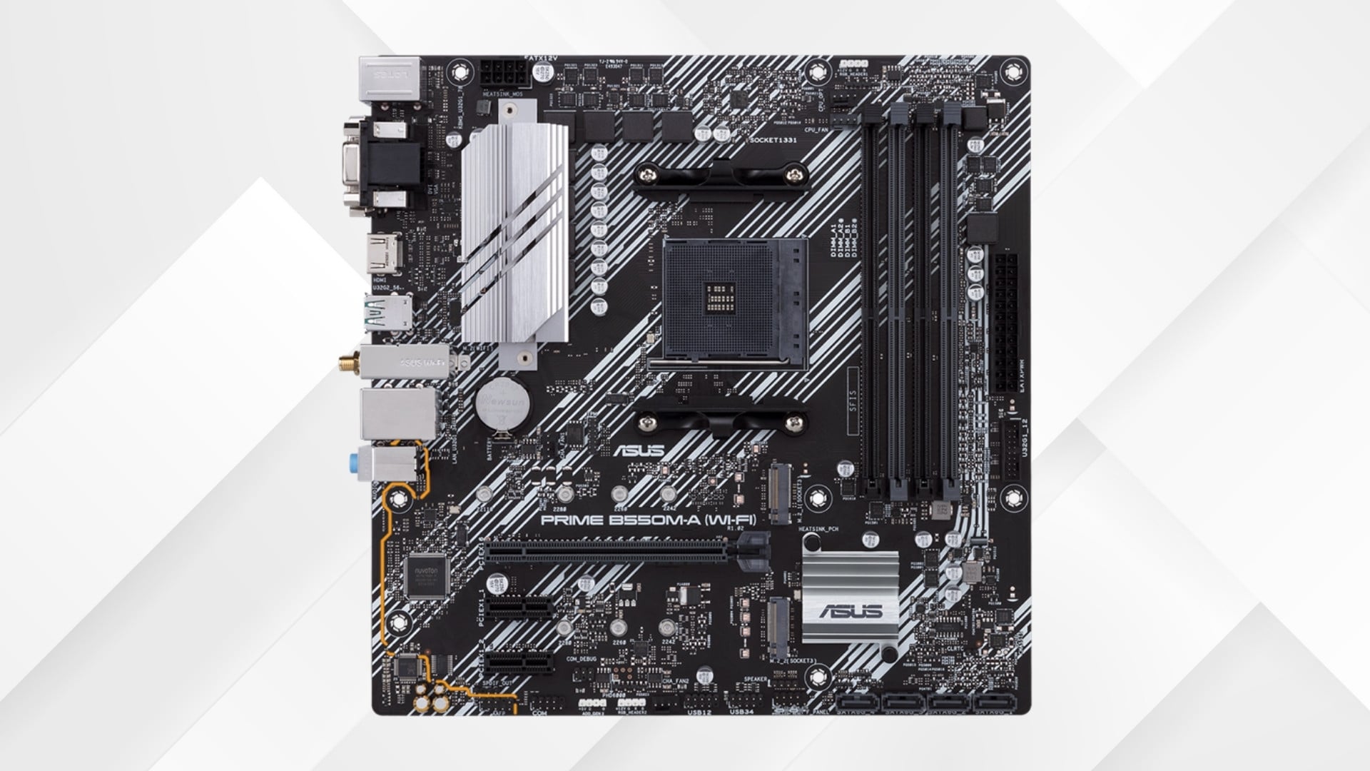 Mainboard (AMD) Asus B550M-A Prime WiFi – Dễ dàng tinh chỉnh, thân thiện với người dùng