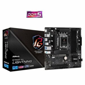 Mainboard ASRock B760M PG Lightning DDR5 | LGA 1700, mATX, 4 khe RAM