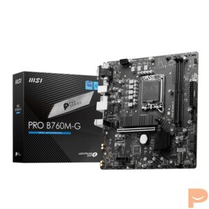Mainboard MSI PRO B760M-P DDR5 | LGA 1700, mATX, 2 khe RAM