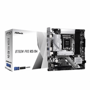 Mainboard ASRock B760M Pro RS DDR4 | LGA 1700, mATX, 4 khe RAM
