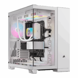 Thùng máy Corsair 6500X Mid Tower Dual Chamber - Trắng (CC-9011258-WW)