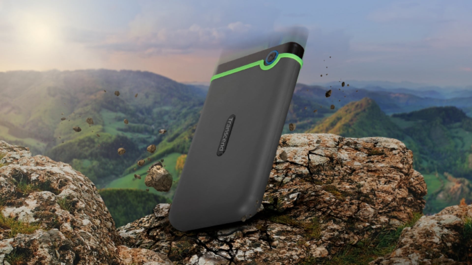 HDD Transcend 2TB StoreJet 25M3 Iron Gray - Tốc độ truyền tải nhanh, độ bền cao, tính di động và bảo mật dữ liệu