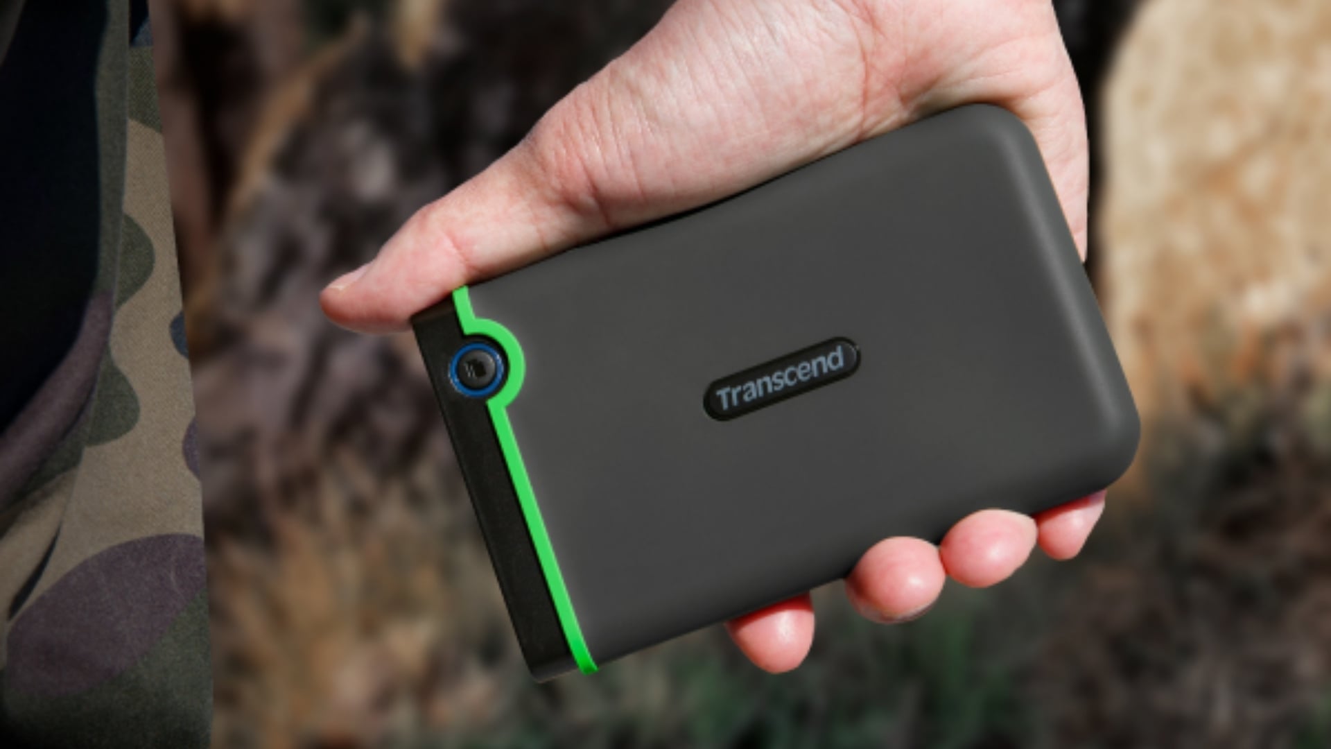 HDD Transcend 2TB StoreJet 25M3 Iron Gray - Gọn nhẹ, dễ mang theo