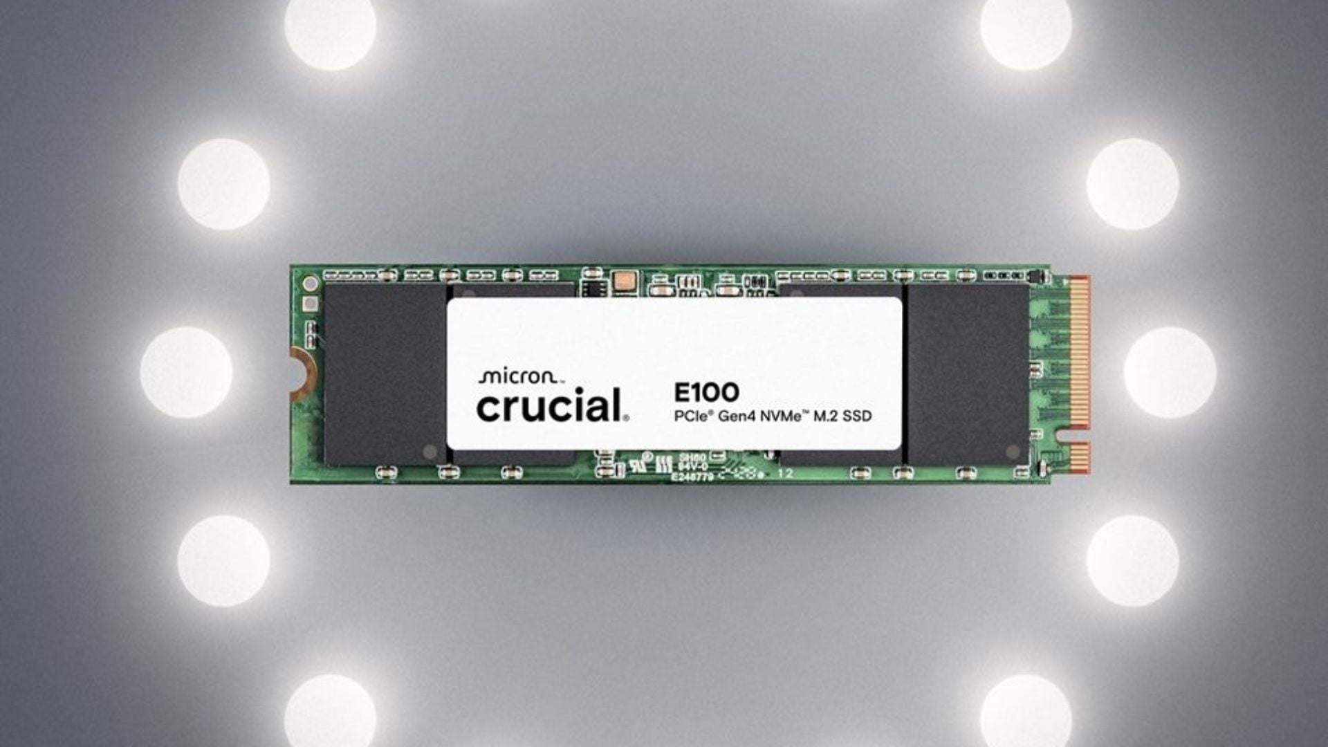 Ổ Cứng SSD Crucial E100 1TB NVMe Gen4 – Chuẩn kết nối NVMe Gen4x4