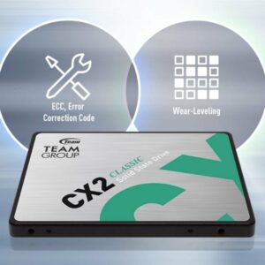 Ổ cứng SSD TeamGroup CX2 256GB | SATA III, 2.5"