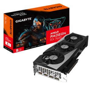 Card màn hình AMD Radeon RX 7600 Gigabyte GAMING OC | 8GB GDDR6, 2048 SP, 550W