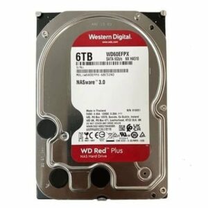 Ổ cứng HDD Western Digital Red Plus 6 TB | SATA III, 3.5" (WD60EFPX)
