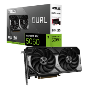 Card màn hình NVIDIA GeForce RTX 5060 ASUS Dual OC | 8GB GDDR7, 3840 CUDA, 550W