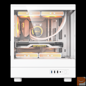 Thùng máy Case DarkFlash DB330M M-ATX | Mặt kính, trắng