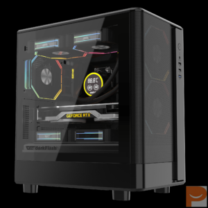 Thùng máy Case DarkFlash DB330M M-ATX | Mặt lưới, đen