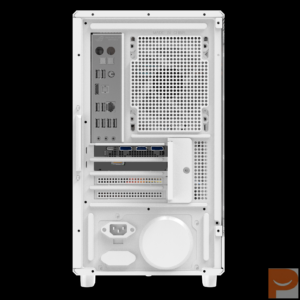 Thùng máy Case DarkFlash DB330M M-ATX | Mặt lưới, trắng