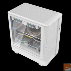 Thùng máy Case DarkFlash DB330M M-ATX | Mặt lưới, trắng