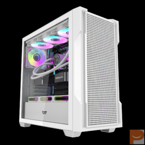 Thùng máy Case Darkflash DS900 Mesh ATX - Trắng (Mặt lưới)