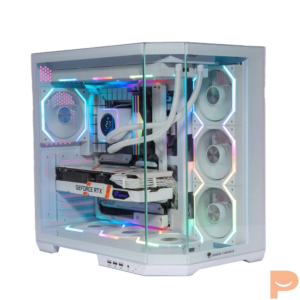 Thùng máy Case Leopard AS-01 Hồ Cá - Trắng | Không kèm fan