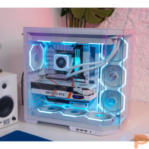 Thùng máy Case Leopard AS-01 Hồ Cá - Trắng | Không kèm fan