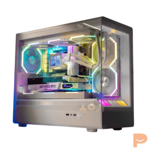 Thùng máy Case Leopard MS-01 RGB | Trắng, không kèm fan