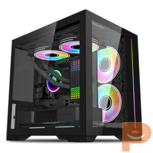 Thùng máy MIK LV12 MINI ELITE - BLACK