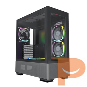 Thùng máy Montech Sky Two | Mid Tower, Kèm sẵn 4 fan RGB