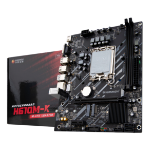 Mainboard Huananzhi H610M-K DDR4 | LGA 1700, mATX, 2 khe RAM