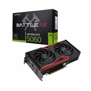 Card màn hình NVIDIA GeForce RTX 5060 Colorful Battle AX DUO | 8GB GDDR7, 3840 CUDA, 550W